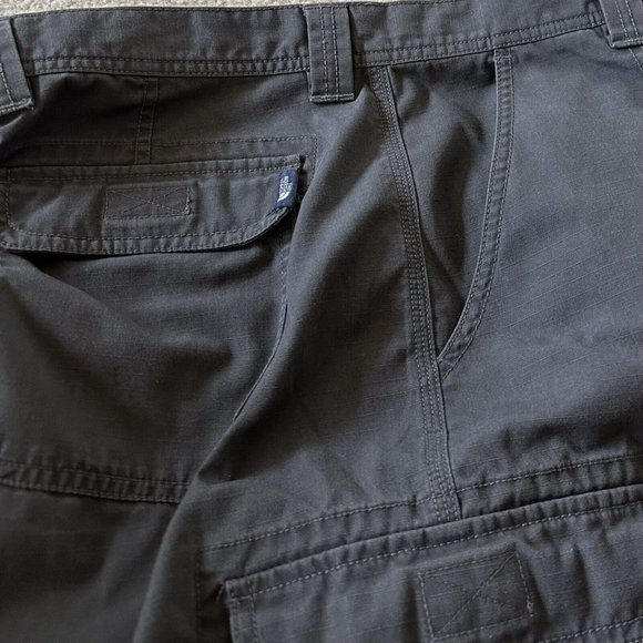 Vintage The North Face Mens L Reg Gray‎ Cargo Shorts - Picture 7 of 11